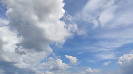 blue sky in Asia during the day