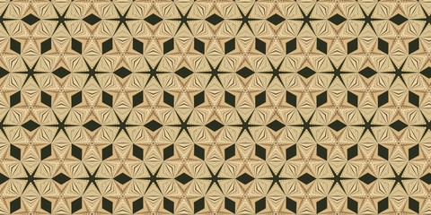 seamless pattern gold stars