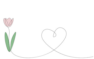 Valentine day background heart, vector illustration