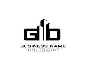 G D GD GO Initial building logo concept