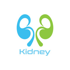 Kidney Care vector illustration design logo template symbol