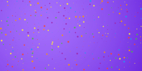 Festive confetti. Celebration stars. Joyous stars 