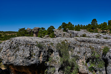 Rare forms stones by nature, in Cuenca