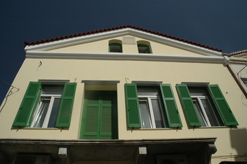 Tinos Island Traditional House View