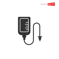 Bag Blood Icon Design Vector