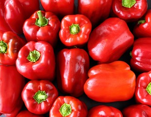 Red peppers.