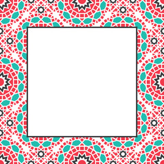 Vector Ornamental Decorative Frame