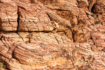 Details rote Felsen Hintergrund