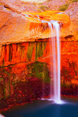 Salto del Agrio waterfall, Patagonia, Argentina