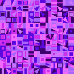 Geometrical mosaic pattern background - abstract vector design