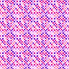 Seamless dot pattern background - abstract geometrical colorful vector graphic from dots
