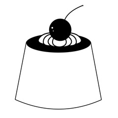 icon of a pudding