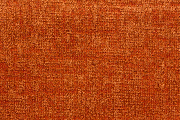 Fantastic textile background in saturated orange colour. High quality texture.
