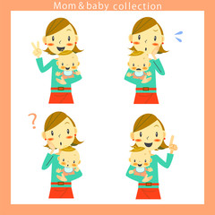 お母さんと赤ちゃん　セット