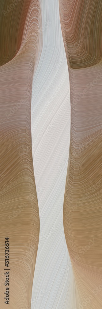 Poster decorative header design with pastel brown, pastel gray and gray gray colors. space for text or imag
