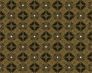 Seamless vector pattern in ornamental style. Geometric desing texture for greeting card and gifts.
