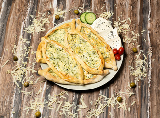 Cheese Pies - Fatayer bil jibneh - Fatayer Manakish