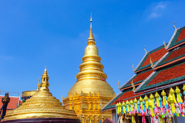 Fototapeta premium Wat Phra That Hariphunchai