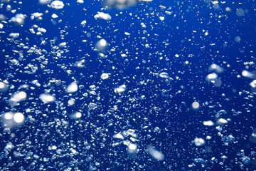 Background with air bubbles