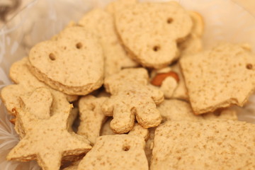 Freshly Baked Holiday Gingerbread Cookies