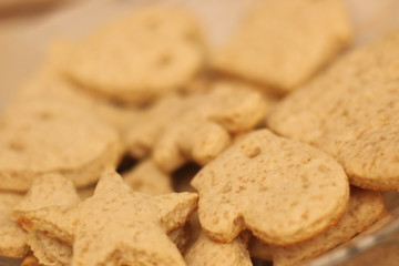 Freshly Baked Holiday Gingerbread Cookies