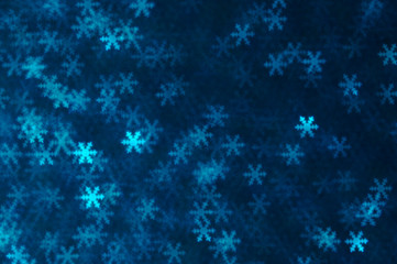 Fototapeta na wymiar Blue Christmas background.