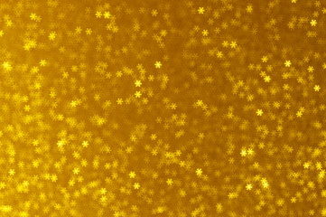 Christmas glowing golden background.