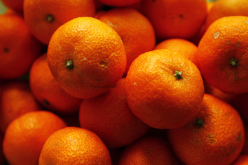 Fresh Mandarin orange fruits