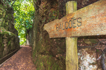 levada Balcoes sign