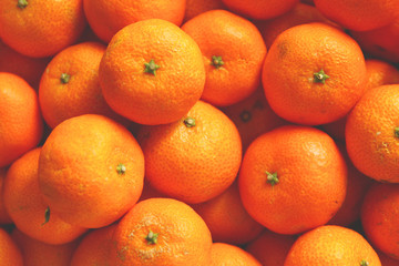 Fresh Mandarin orange fruits