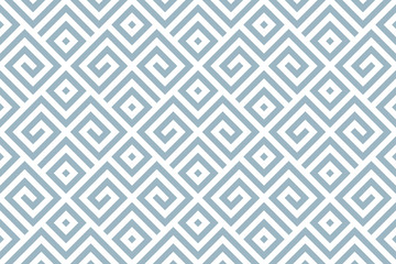 Abstract geometric pattern. A seamless vector background. White and blue ornament. Graphic modern pattern. Simple lattice graphic design