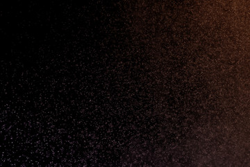 Water mist in the air