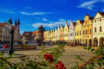 Central square of Telc