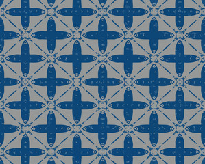 Seamless vector pattern in ornamental style. Geometric desing texture for greeting card and gifts.