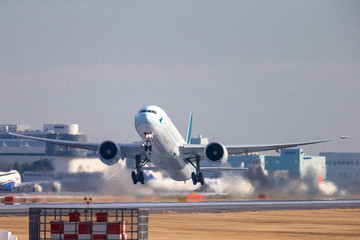 成田空港からの離陸風景#9