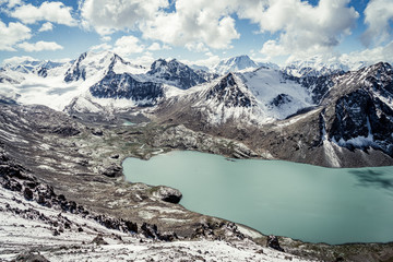 Ala-Kul See, Trekking im Tienshan Gebirge, Kirgistan