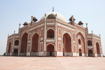 Fototapeta na wymiar Humayun's tomb, UNESCO World Heritage Site, New Delhi, India