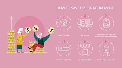 How to save money for retirement, financial tips.