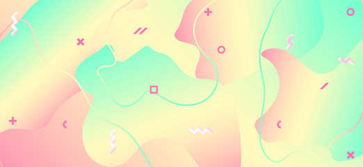 Pastel Colorful Background. Red Geometric 