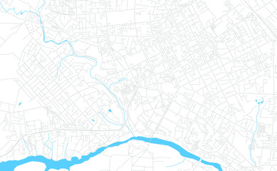 Zhytomyr, Ukraine bright vector map