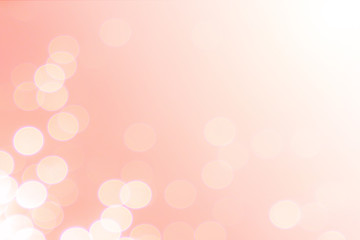 Abstract defocused lights bokeh as pink background,beautiful pink bokeh for backdrop