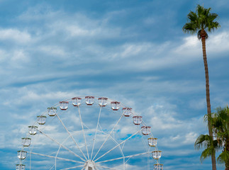 Ferris Wheel in Cannes. France..