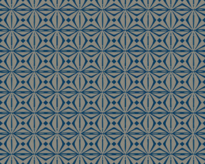 Seamless vector pattern in ornamental style. Geometric desing texture for greeting card and gifts.