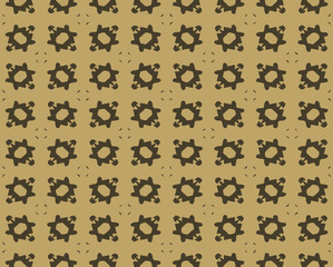 Seamless vector pattern in ornamental style. Geometric desing texture for greeting card and gifts.