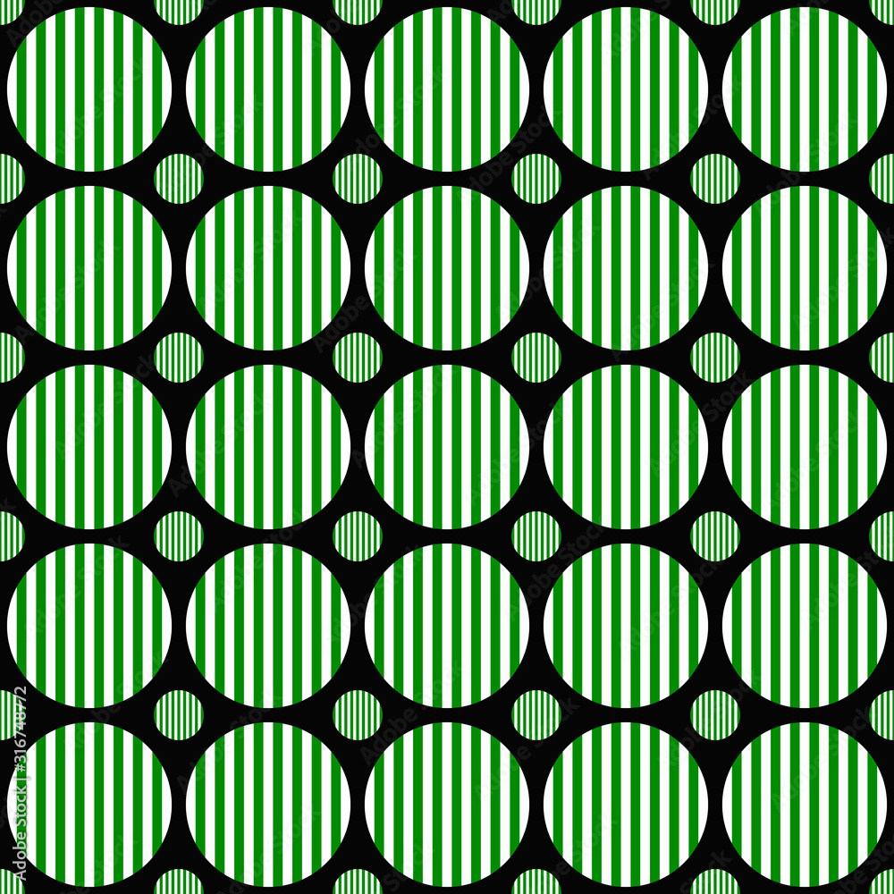 Poster abstract repeating circle pattern background - vector graphic design