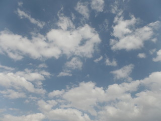 Obraz premium Cloud formations in the sky