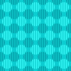 Abstract seamless pattern - vector circle background illustration