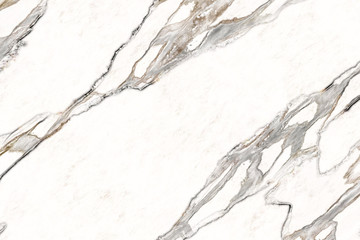 Marble background.White abstract marble with gray-brown texture.Stone surface for work,design,decor art.