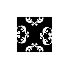  Collection of vintage retro classic design elements