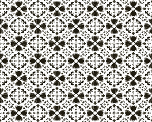 Seamless vector pattern in ornamental style. Geometric desing texture for greeting card and gifts.